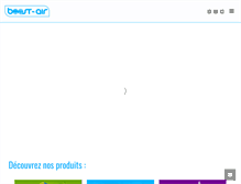Tablet Screenshot of boost-air.com